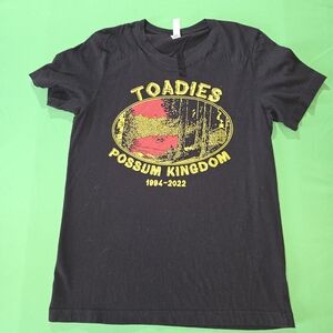 Bella Canvas Black Toadies Possum Kingdom Graphic Tee
